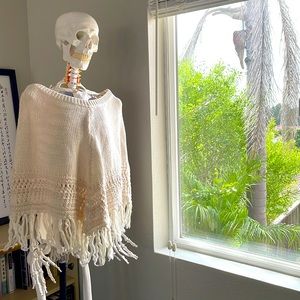 American Eagle Cape Sweater